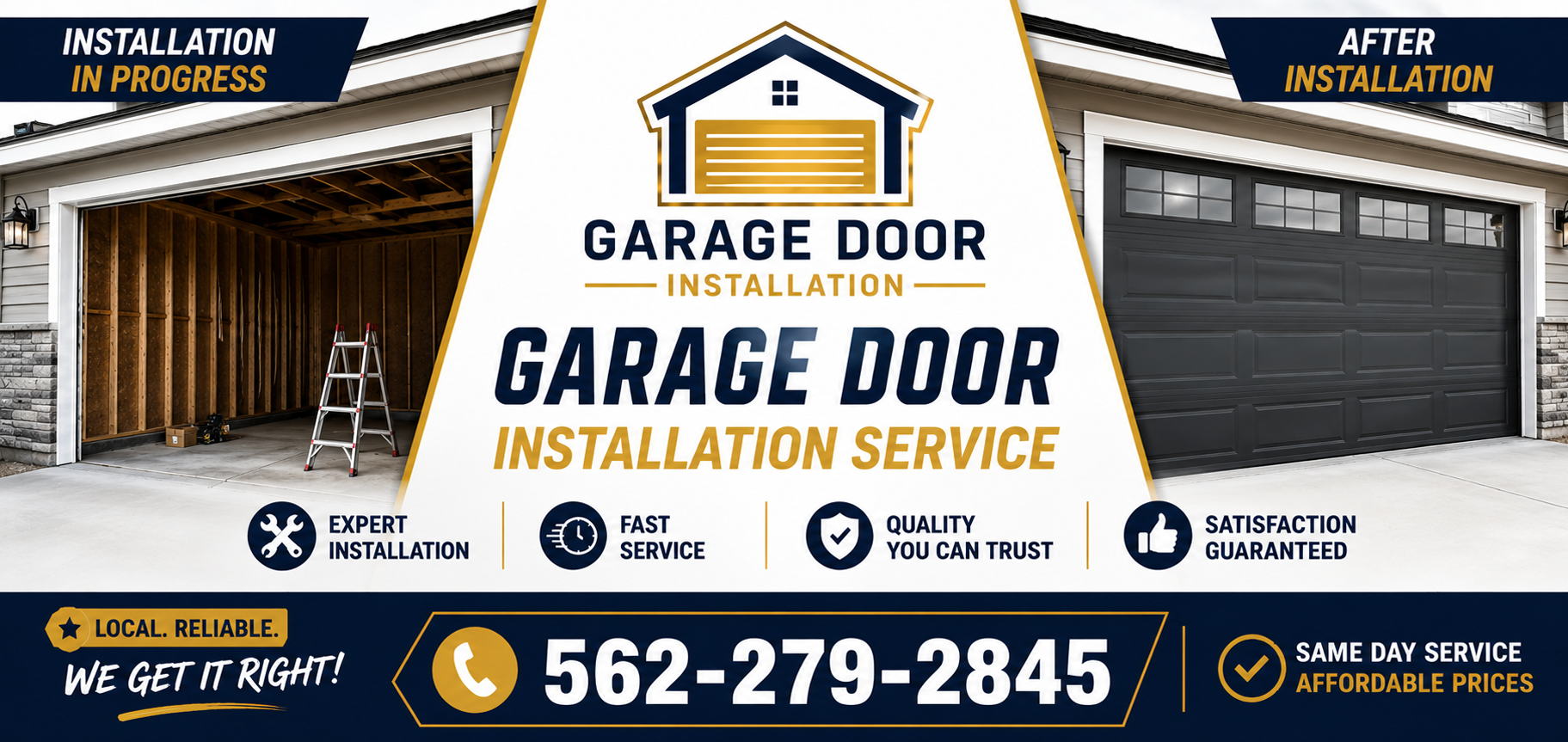 Garage Door of Villa Park