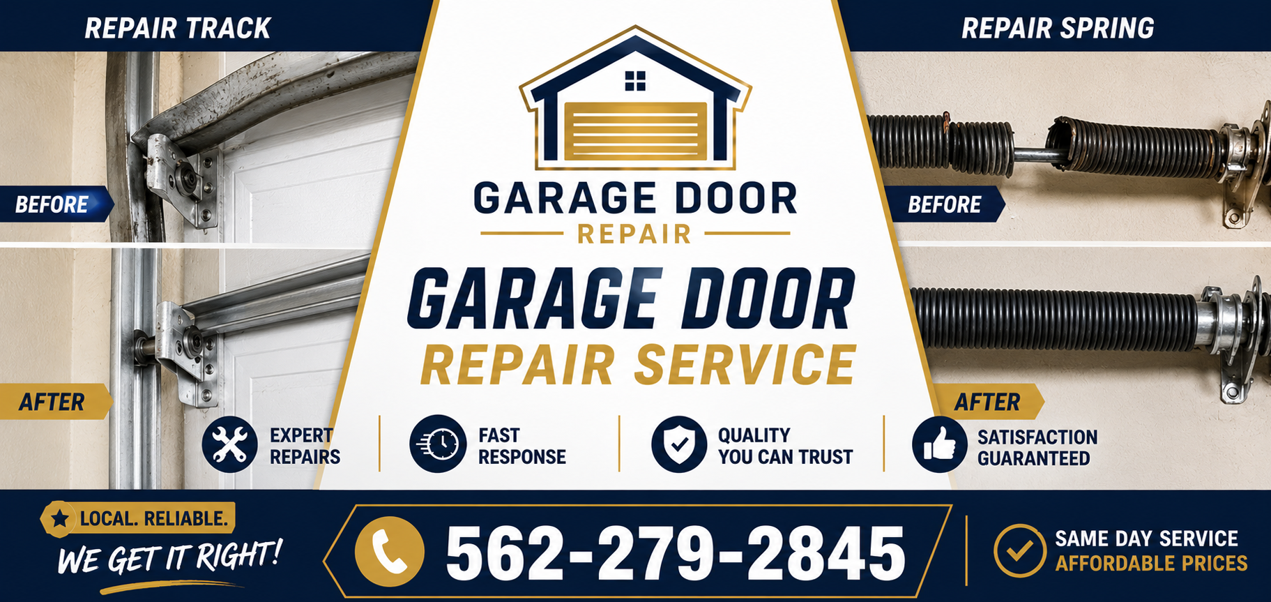 Garage Door of Villa Park